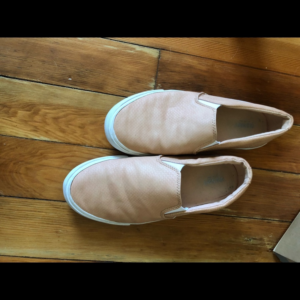 Blush sneakers